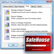 SafeHouse Personal File Encryption screenshot